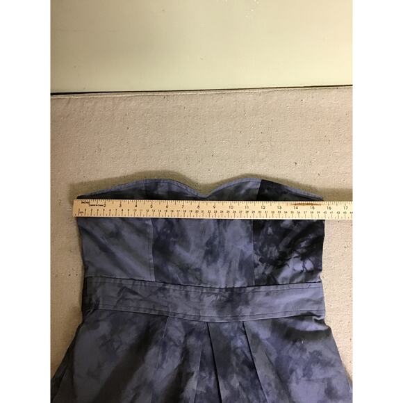 Roxy Women Tie-Dye Strapless Mini Dress Sz. 9 EUC  Festival Sexy Bohemian Trendy - Picture 10 of 13